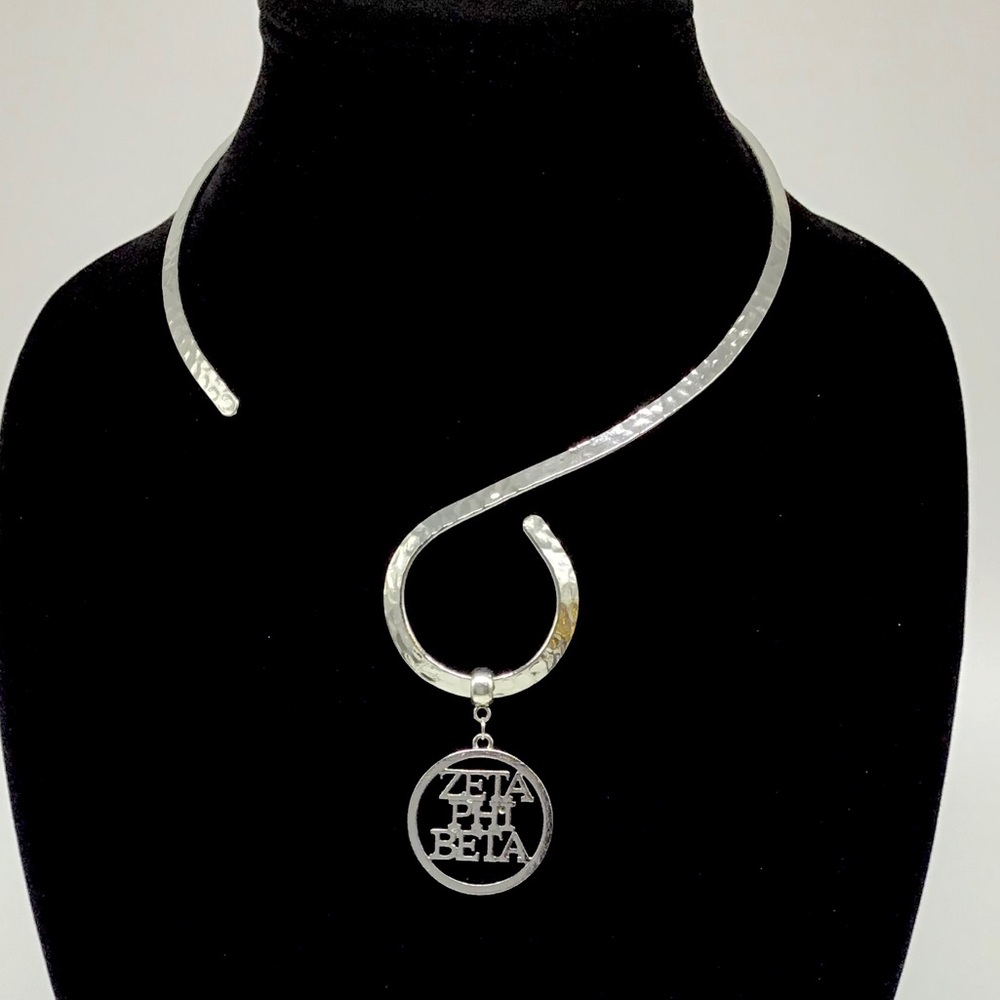 Zeta Phi Beta Choker Necklace